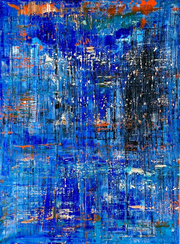 readyornot #22, Acryl auf Leinwand, 160x120 Zentimeter