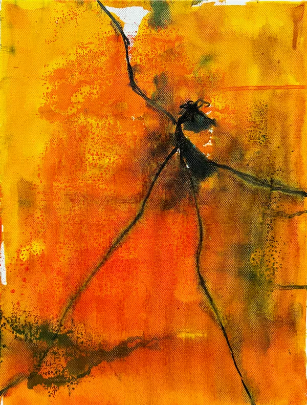 Lago #8, Acryl auf Leinwand, 40 x 60 Zentimeter
